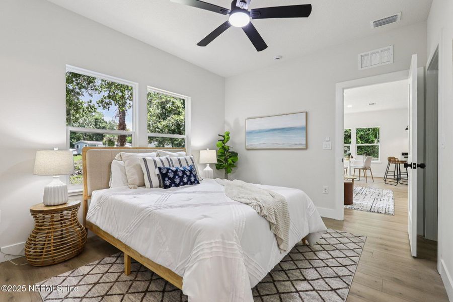 Furnished interior view inside a new home in , Jacksonville (Image 17).