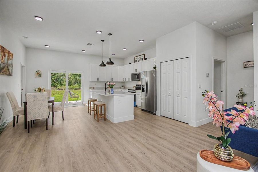 Furnished interior view inside a new home in , Ocala (Image 29).