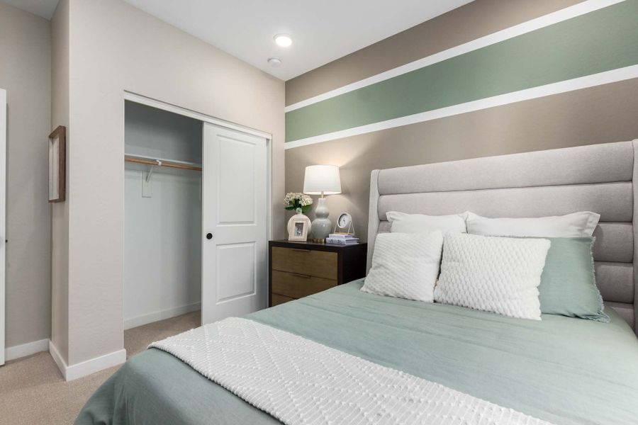 Bedroom 2 | Citrus | The Villages at North Copper Canyon – Valley Series | New homes in Surprise, Arizona | Landsea Homes