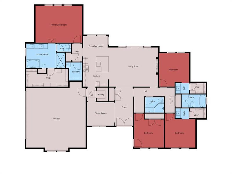 View of room layout