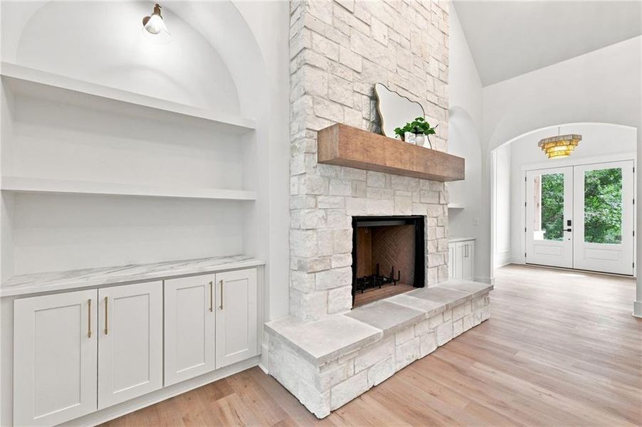 Furnished interior view inside a new home in , Ellijay (Image 7).