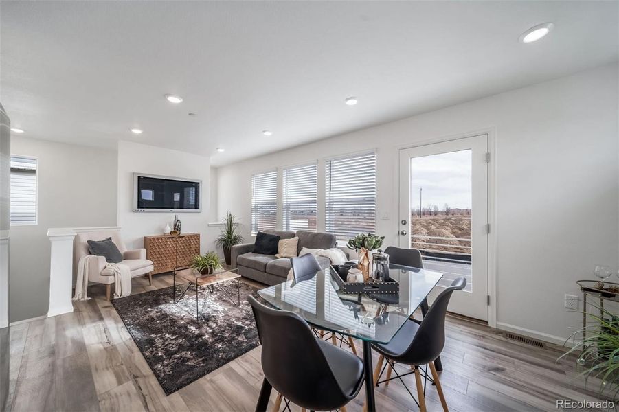 Furnished interior view inside a new home in , Commerce City (Image 13).