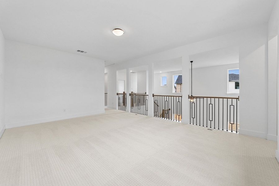 Representative unfurnished interior of a home built from the Ellis by Landon Homes in Fields - East Village, Frisco (Image 18).