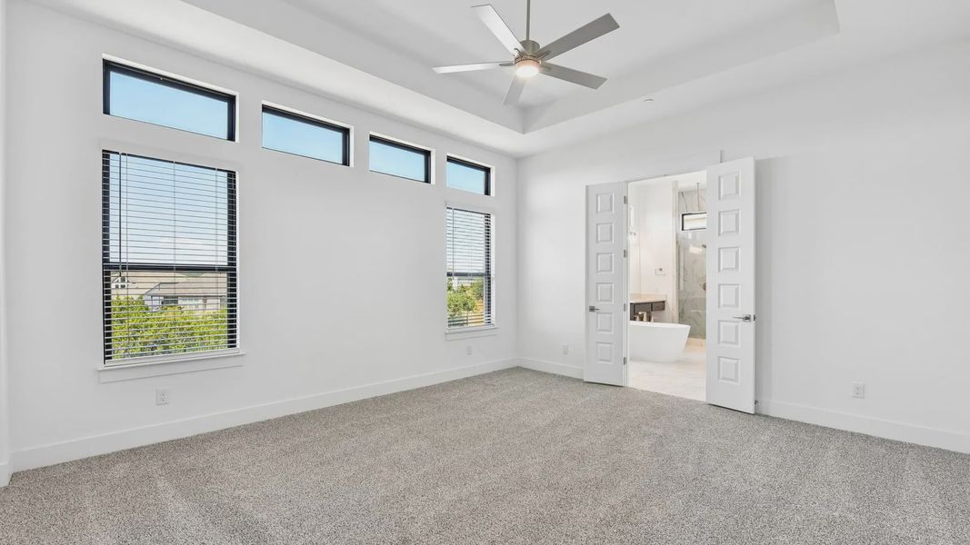 Spacious, unfurnished interior of a new home in Sweetwater, Austin (Image 20).