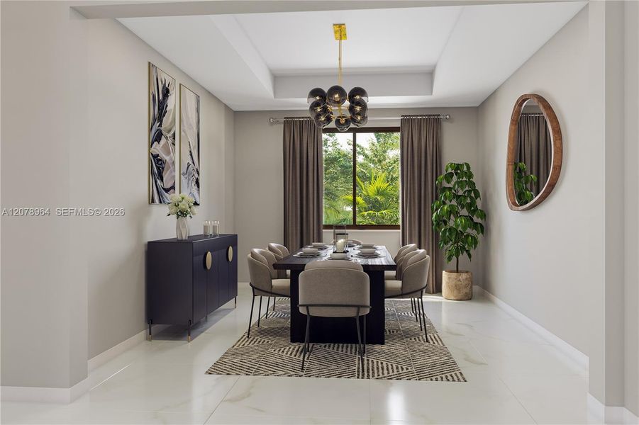 Furnished interior view inside a new home in Parkland Royale, Parkland (Image 15).