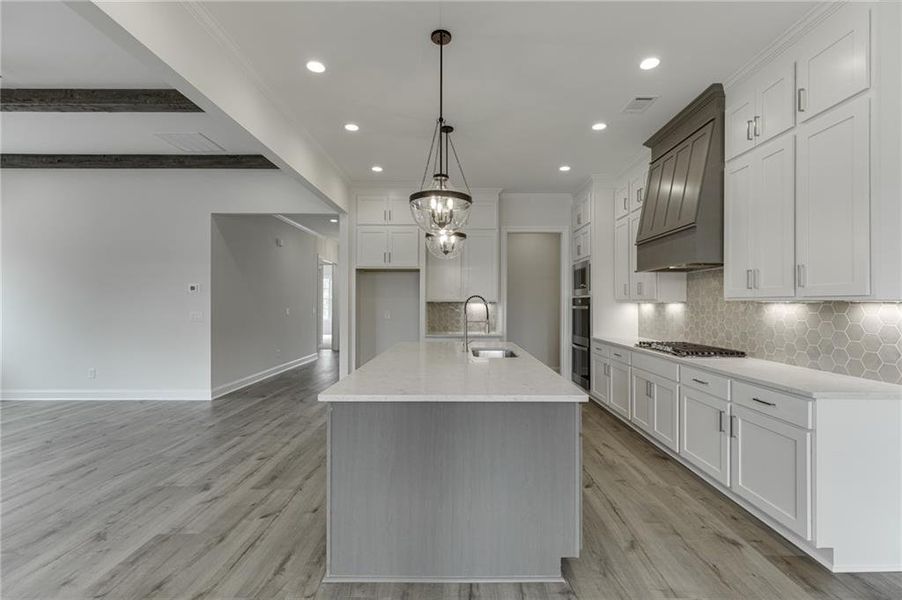 Furnished interior view inside a new home in , Cumming (Image 15).