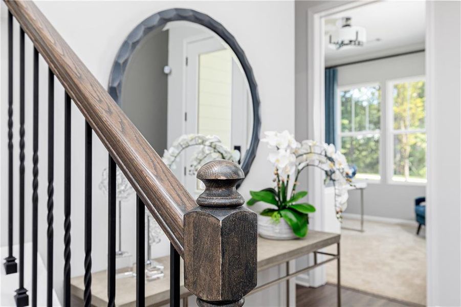 Close-up of interior finishes inside a home in Madison at Buice Lake, Acworth (Image 20).