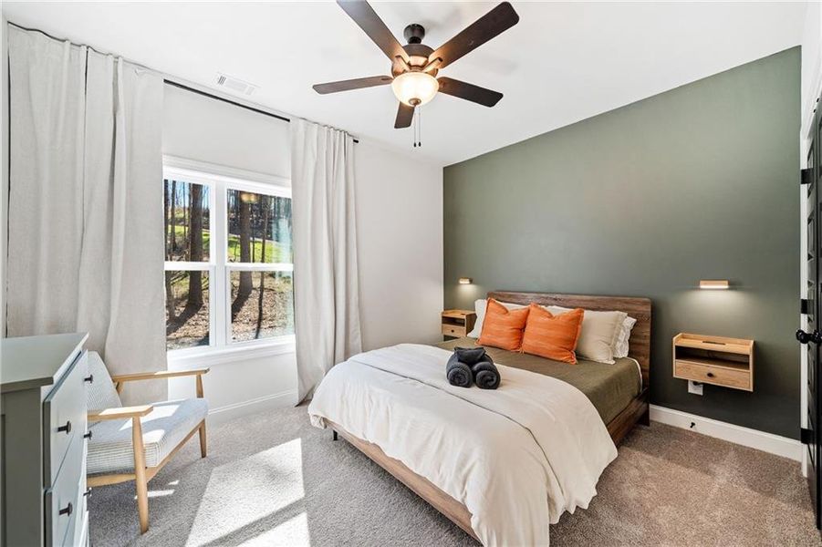 Furnished interior view inside a new home in , Talking Rock (Image 17).