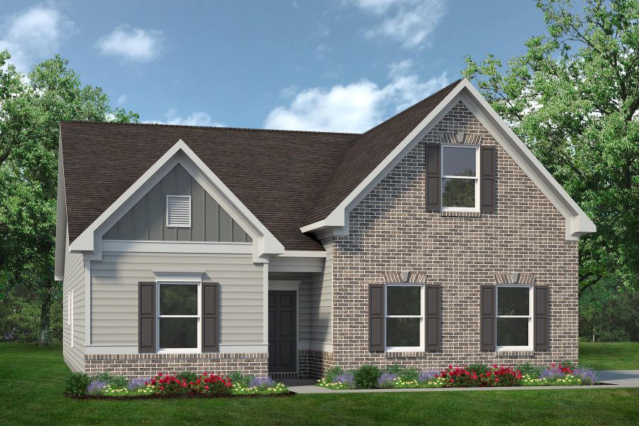 The Bradley D with Bonus Side Entry Garage