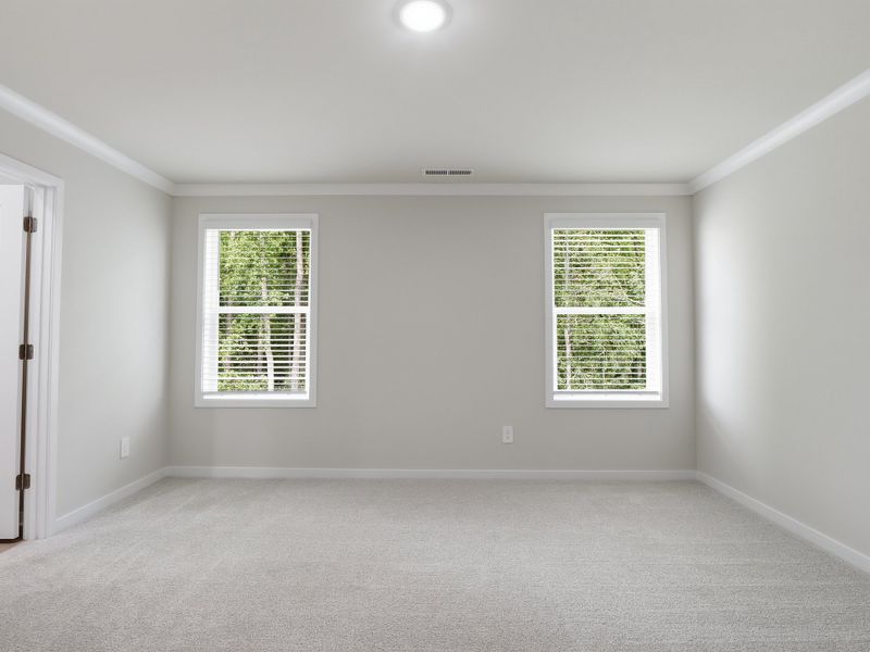 Spacious, unfurnished interior of a new home in Country Lane - Classic Series, Clayton (Image 14).