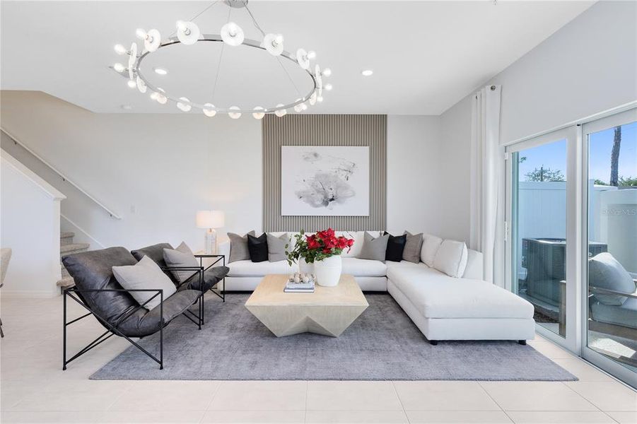 Furnished interior view inside a new home in Harbor Square, Palm Bay (Image 10). Furnished interior view inside a new home in Harbor Square, Palm Bay (Image 10).