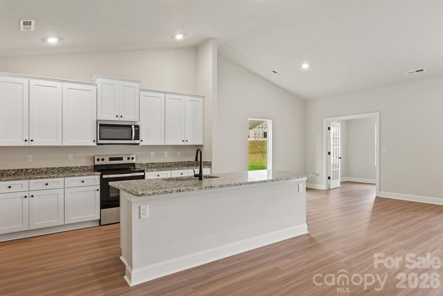 Furnished interior view inside a new home in Ascot Woods, Charlotte (Image 5). Furnished interior view inside a new home in Ascot Woods, Charlotte (Image 5).