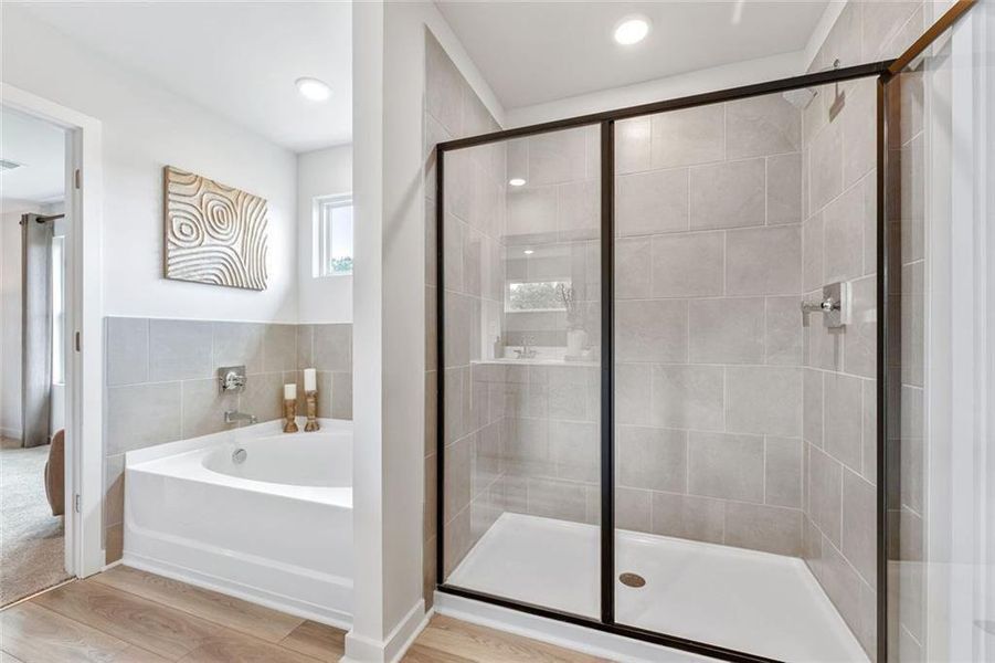 Furnished interior view inside a new home in Oak Grove Glen, Snellville (Image 15).