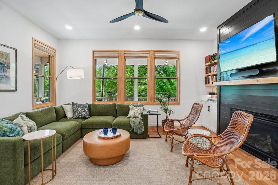 Furnished interior view inside a new home in , Asheville (Image 5).