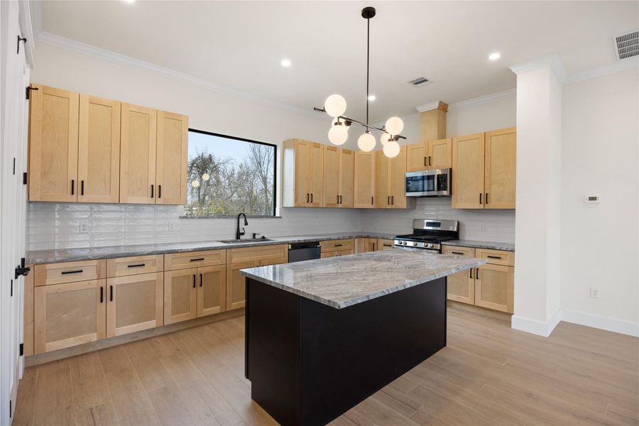 Furnished interior view inside a new home in , Houston (Image 8).