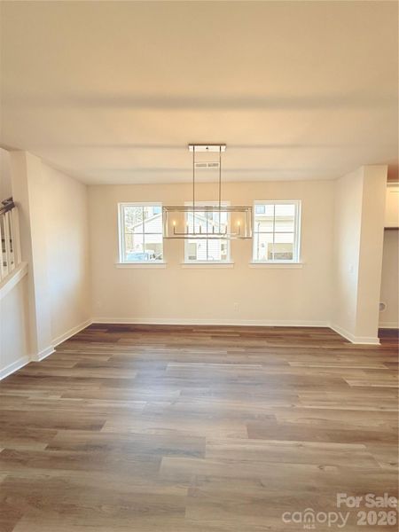 Spacious, unfurnished interior of a new home in The River District - Pioneer Collection, Charlotte (Image 10).