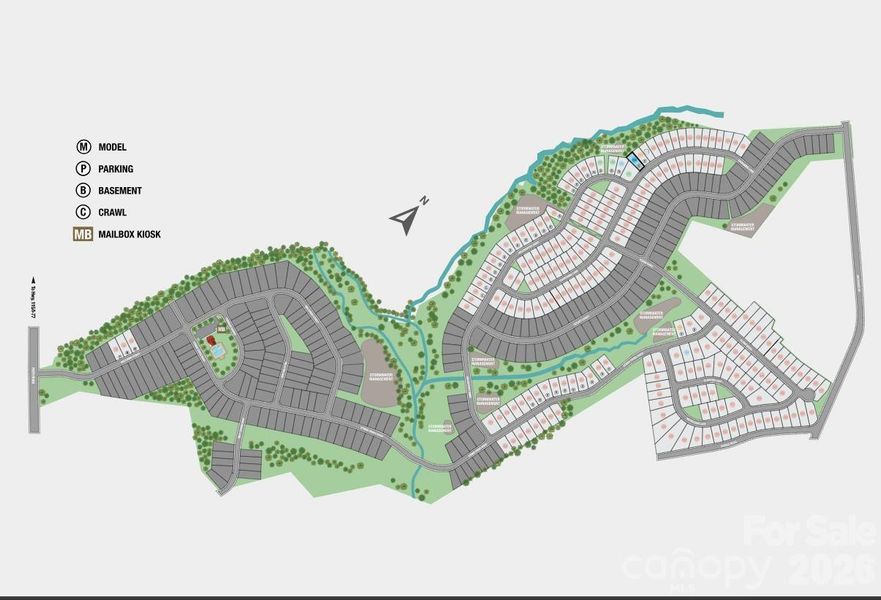 Stafford at Langtree Site Map