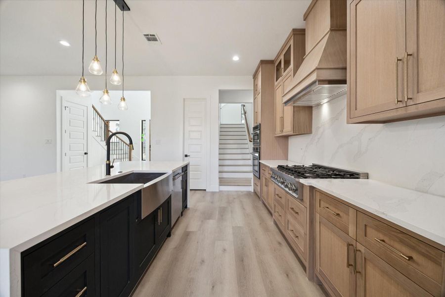 Furnished interior view inside a new home in , Jersey Village (Image 6).