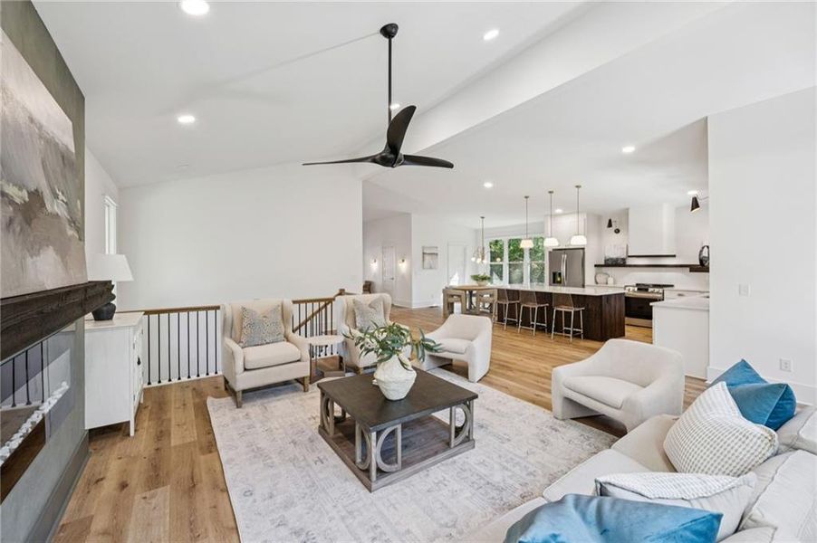 Furnished interior view inside a new home in , Decatur (Image 13).