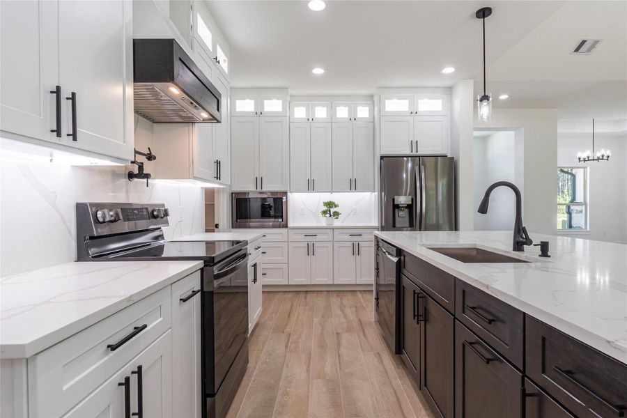 Furnished interior view inside a new home in , Dayton (Image 5).