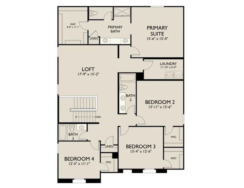 2D floor plan layout of this home in Skyline Village, San Tan Valley, AZ (Image 3). 2D floor plan layout of this home in Skyline Village, San Tan Valley, AZ (Image 3).