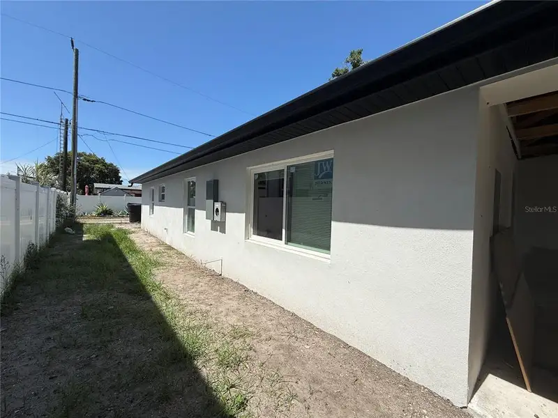 Exterior details and patio area of a home in , St. Petersburg (Image 2). Exterior details and patio area of a home in , St. Petersburg (Image 2).