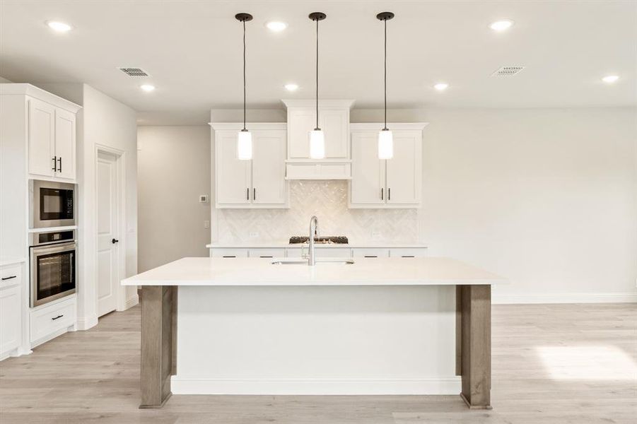 Furnished interior view inside a new home in Glenwood Meadows, Argyle (Image 15).