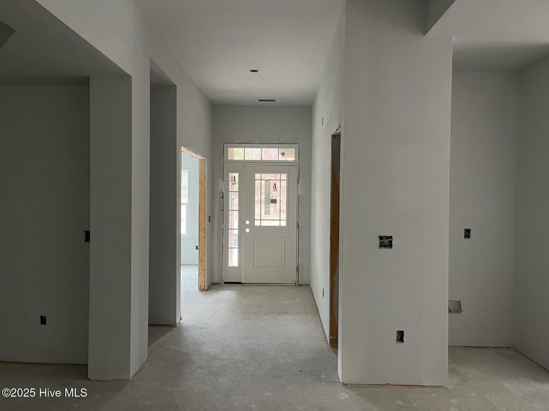 In-progress construction of a new home in Palmetto Creek, Bolivia, NC (Image 20).