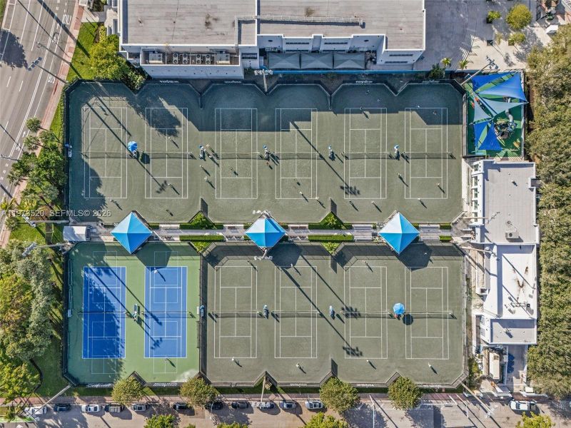Miami Tennis Center next door!