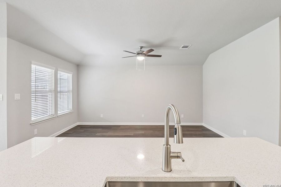 Close-up of interior finishes inside a home in Kallison Ranch, San Antonio (Image 17).