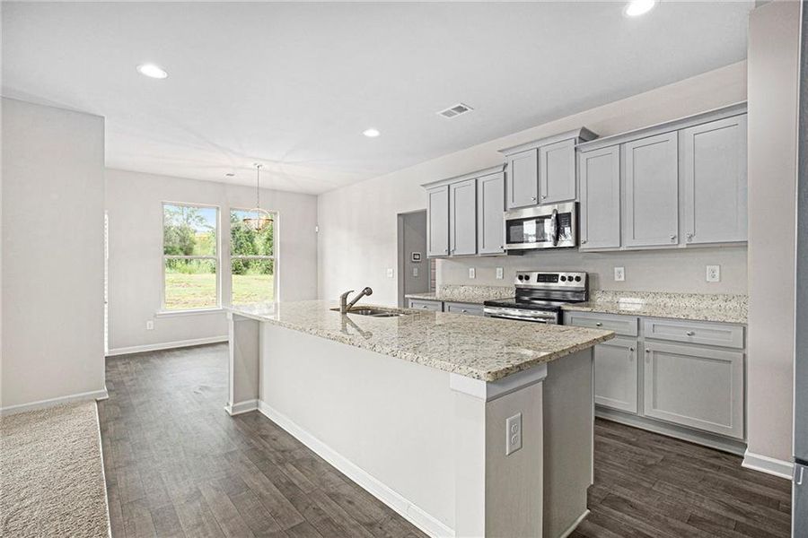 Furnished interior view inside a new home in Vineyard Park, Griffin (Image 5).