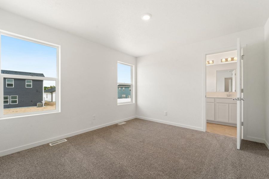 Spacious, unfurnished interior of a new home in Liberty Draw, Evans (Image 23).