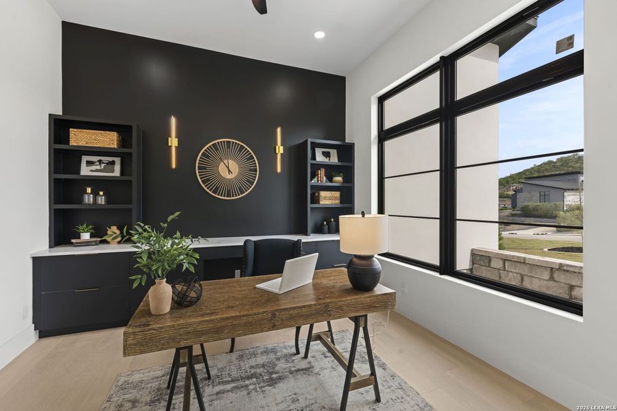 Furnished interior view inside a new home in , San Antonio (Image 9). Furnished interior view inside a new home in , San Antonio (Image 9).