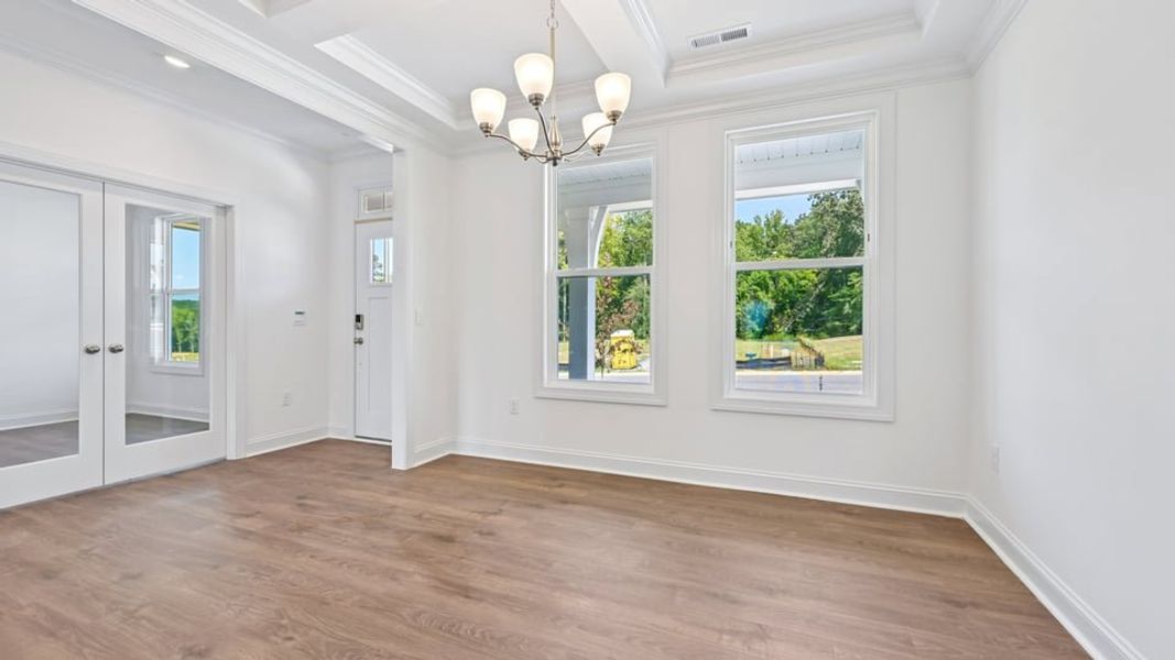 Spacious, unfurnished interior of a new home in Eagle Creek, Fuquay Varina (Image 17).