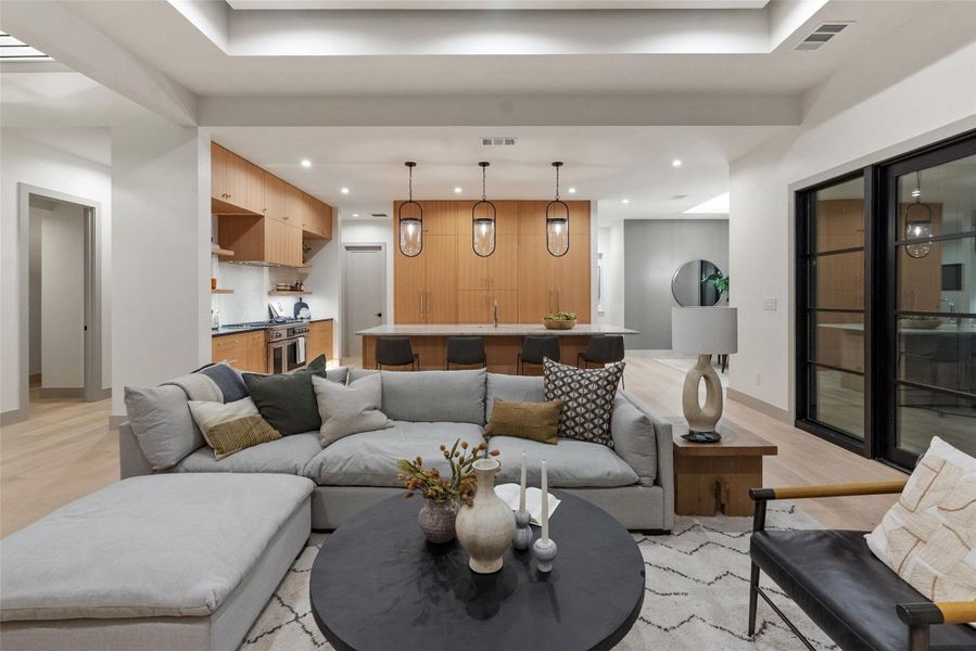 Furnished interior view inside a new home in , Austin (Image 10).