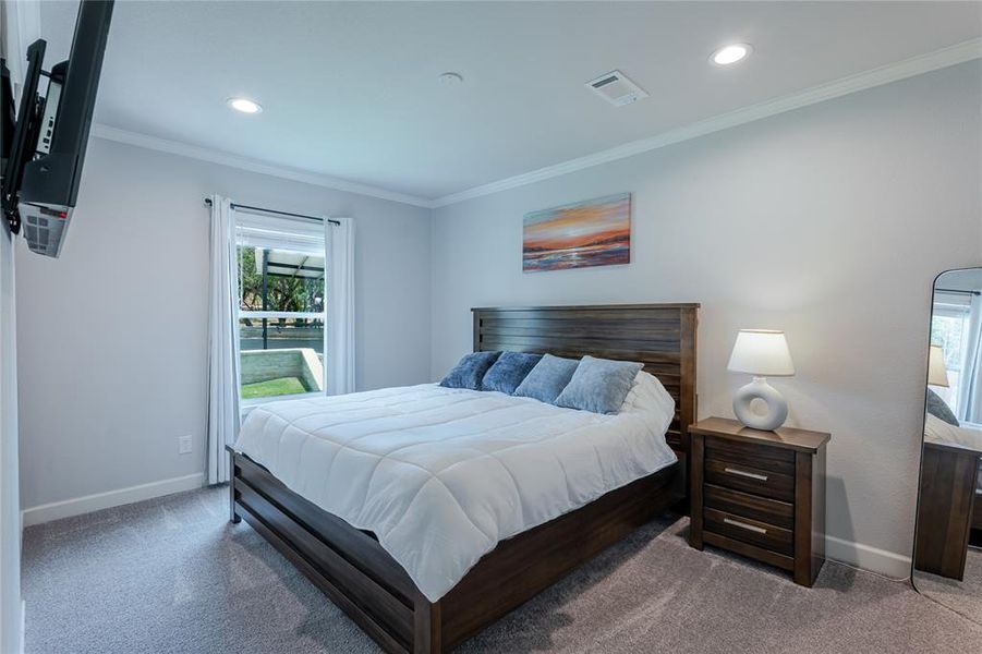 Furnished interior view inside a new home in , Graford (Image 15).