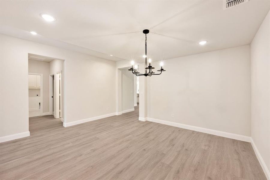 Spacious, unfurnished interior of a new home in West Crossing, Anna (Image 27). Spacious, unfurnished interior of a new home in West Crossing, Anna (Image 27).