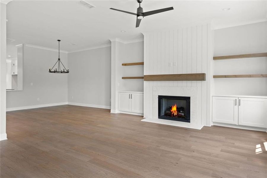 Spacious, unfurnished interior of a new home in , Senoia (Image 16).