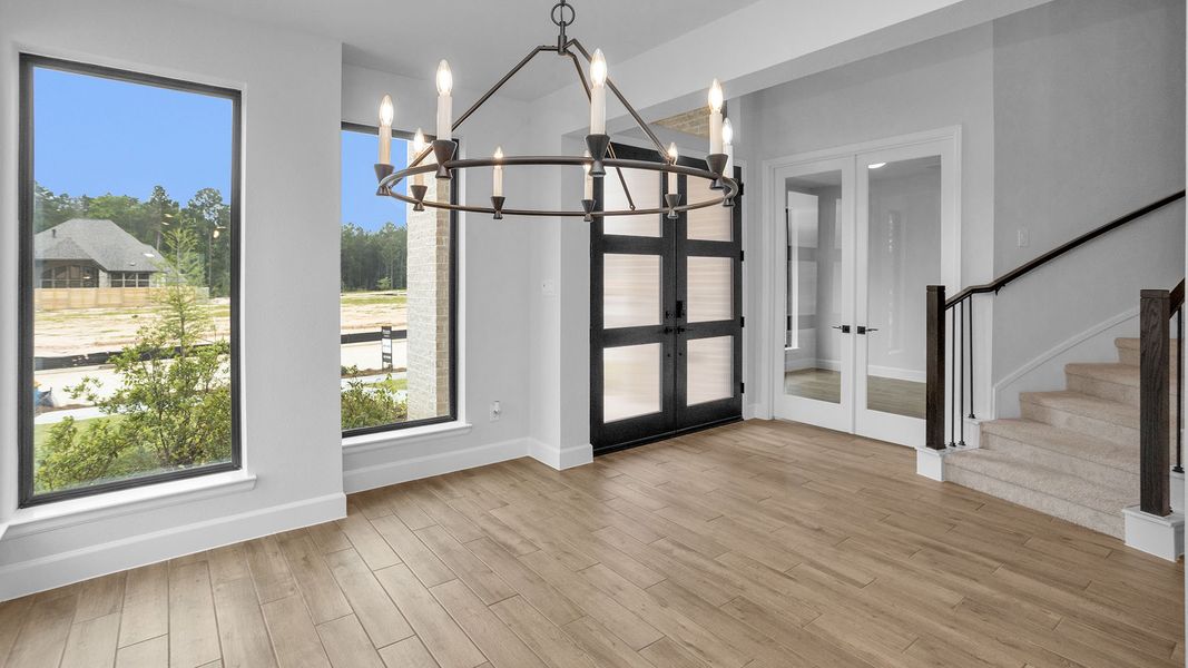 Spacious, unfurnished interior of a new home in Two Step Farm, Montgomery (Image 21). Spacious, unfurnished interior of a new home in Two Step Farm, Montgomery (Image 21).