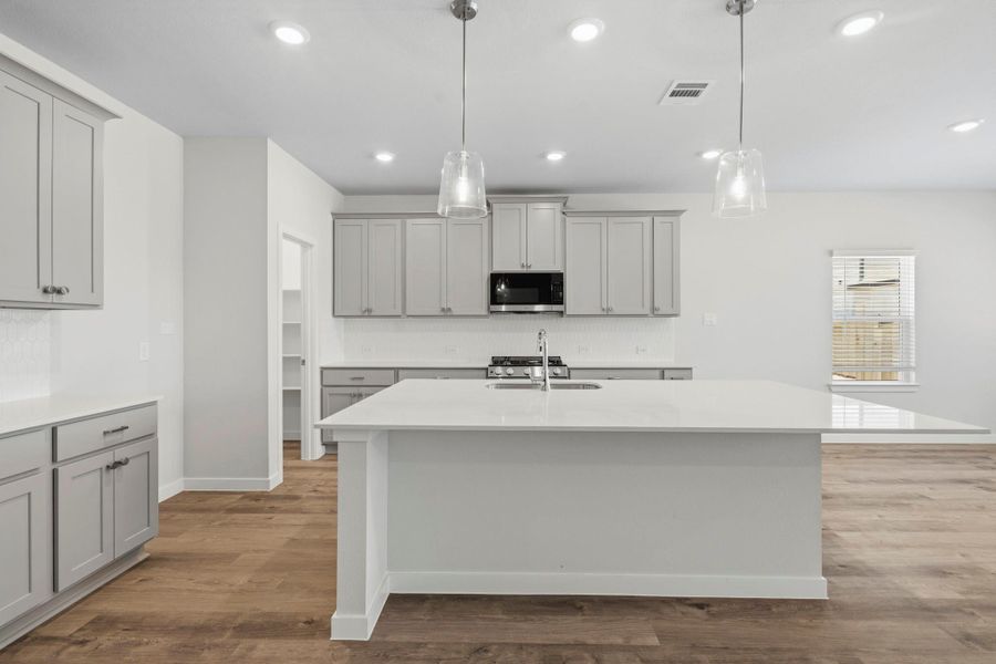 Furnished interior view inside a new home in Katy Reserve, Katy (Image 9).