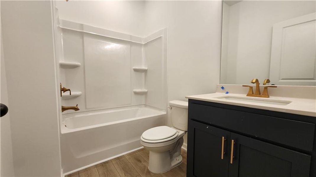 Furnished interior view inside a new home in The Estates at Casteel, Bethlehem (Image 6).