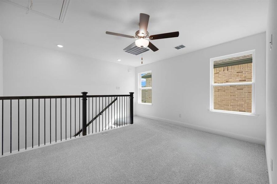 Spacious, unfurnished interior of a new home in North Sky Celina, Celina (Image 26). Spacious, unfurnished interior of a new home in North Sky Celina, Celina (Image 26).