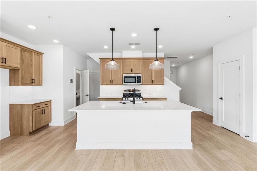 Furnished interior view inside a new home in Grandview Terrace, Canton (Image 7).