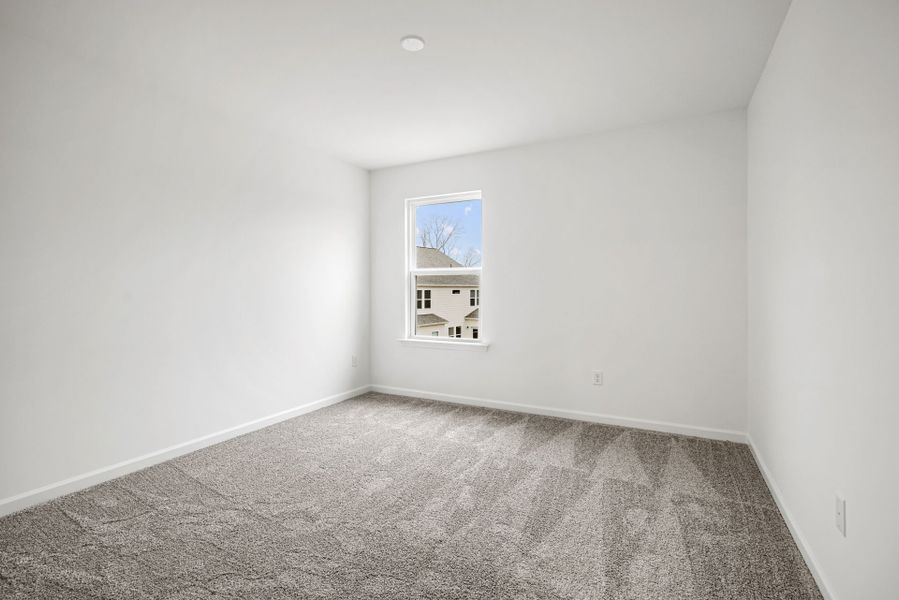 Spacious, unfurnished interior of a new home in Bryton, Huntersville (Image 55).