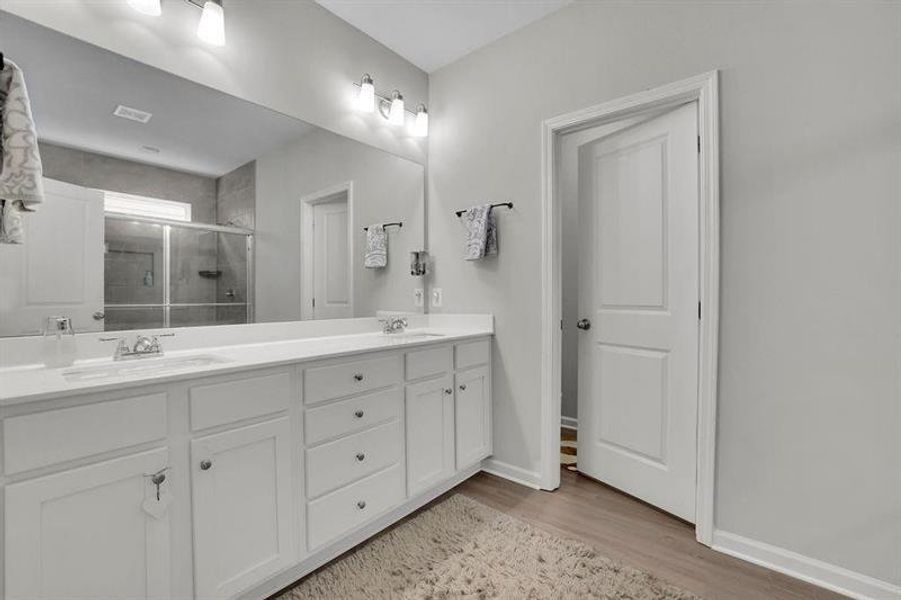 Furnished interior view inside a new home in , Austell (Image 21). Furnished interior view inside a new home in , Austell (Image 21).