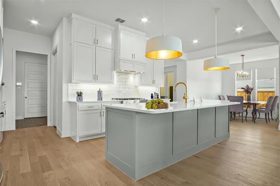 Furnished interior view inside a new home in , Aledo (Image 14). Furnished interior view inside a new home in , Aledo (Image 14).