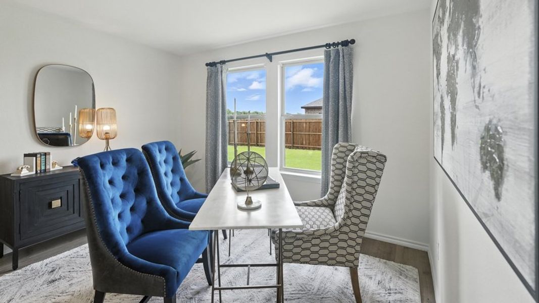 Furnished interior view inside a new home in Waverly Estates, Josephine (Image 9).