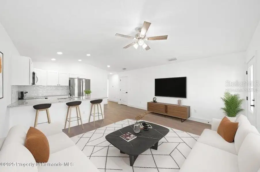 Furnished interior view inside a new home in , Brooksville (Image 5).