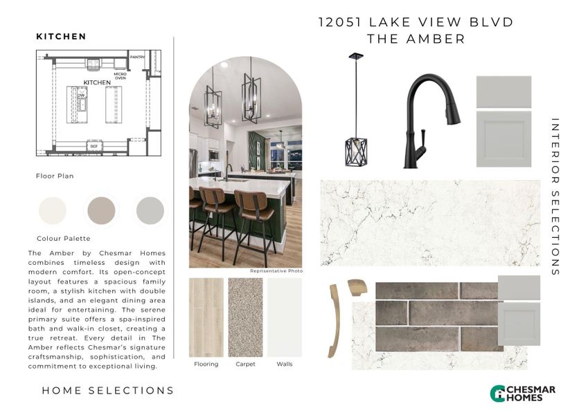Sample of building materials used in homes in Riceland 60',65',70', Old River-Winfree (Image 43).
