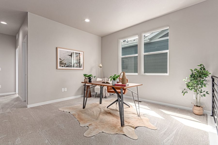 Furnished interior view inside a new home in Arras Park, Thornton (Image 36). Furnished interior view inside a new home in Arras Park, Thornton (Image 36).
